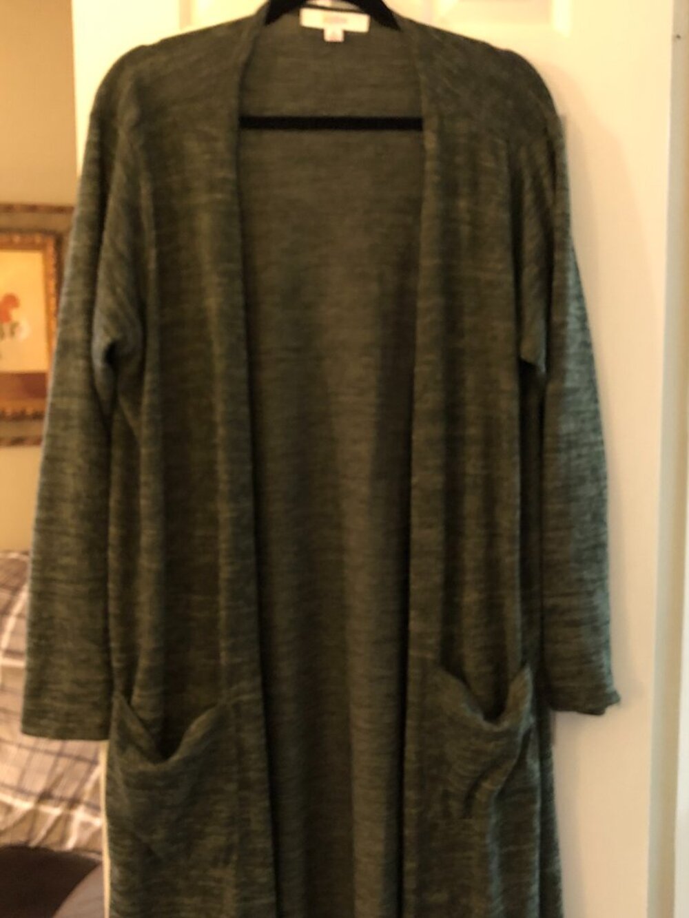 227 SARAH LONG SLEEVE WITH POCKETS XL LULAROE